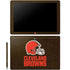 NFL Cleveland Browns Distressed Galaxy Book 12in Skin